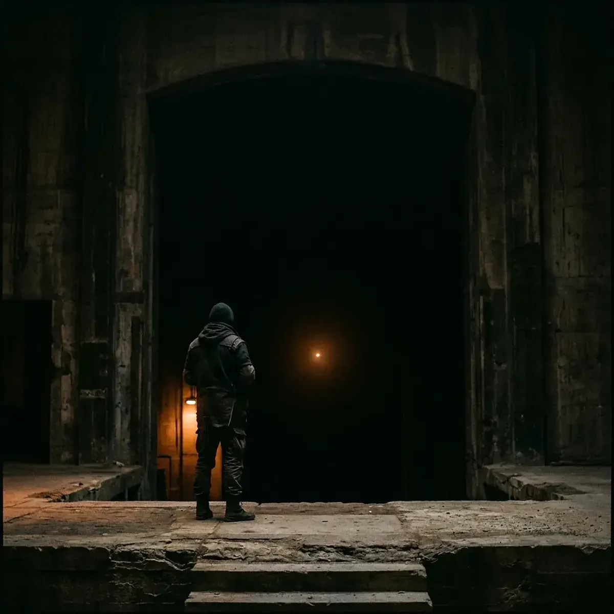 Dreamlike scene representing Darkness
