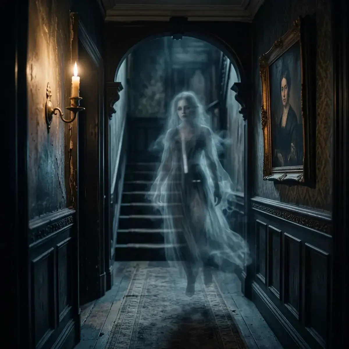 Dreamlike scene representing Ghost