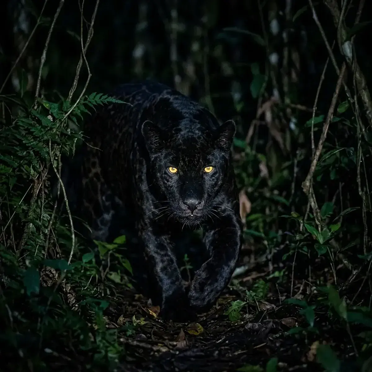 Jaguar in its natural habitat, wildlife photography